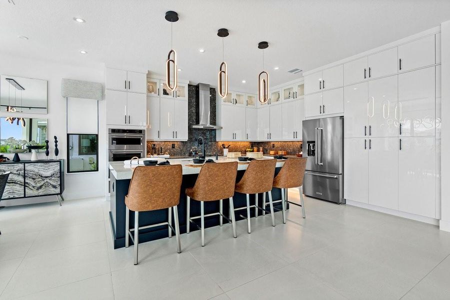 Furnished interior view inside a new home in , Palm Beach Gardens (Image 6).