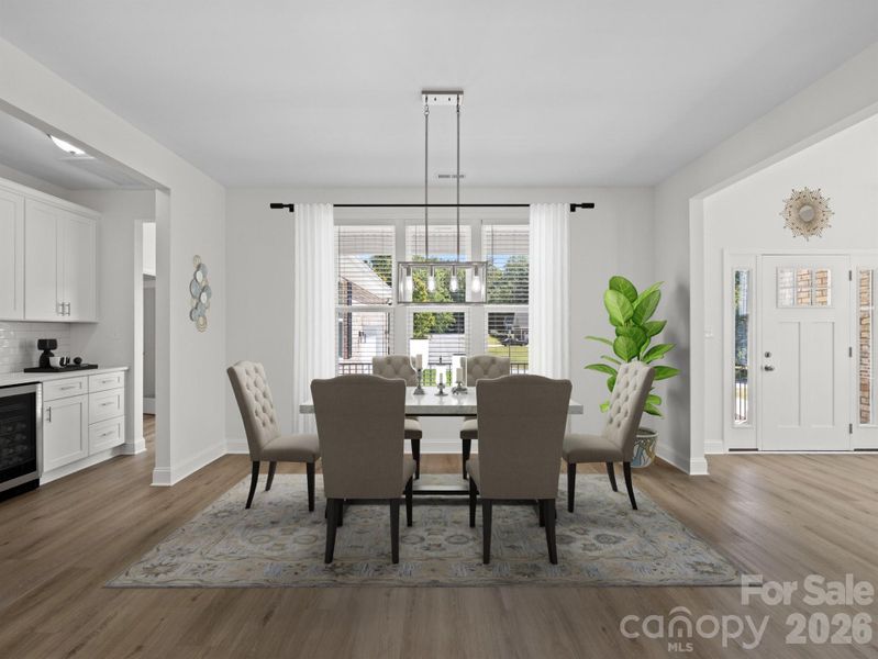 Furnished interior view inside a new home in College Place, Lancaster (Image 4).