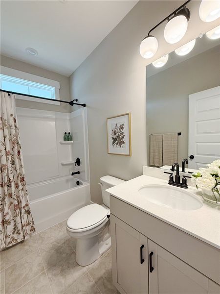 Furnished interior view inside a new home in Walker's Pointe, Anderson (Image 18).