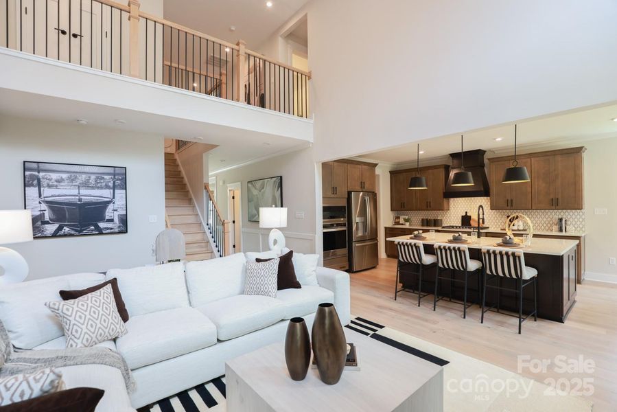 Furnished interior view inside a new home in , Waxhaw (Image 16).