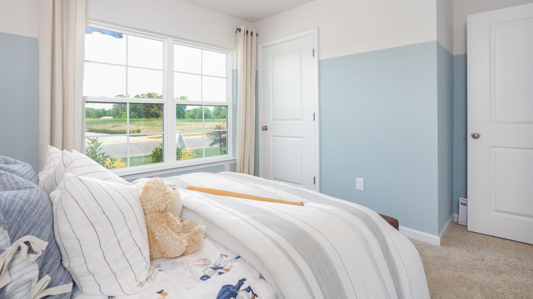 Furnished interior view inside a new home in Evergreen Landing, Lexington (Image 23).