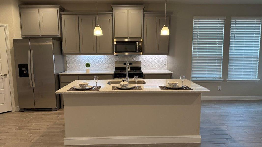 Furnished interior view inside a new home in Legado, Cleburne (Image 5). Furnished interior view inside a new home in Legado, Cleburne (Image 5).