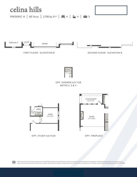 This lovely home features elevation B, the optional study and so much more!