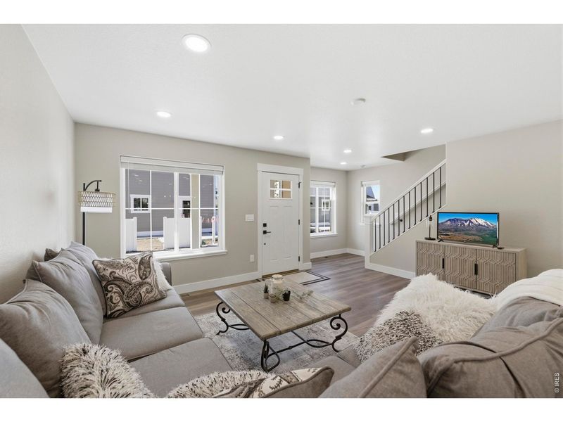Furnished interior view inside a new home in , Loveland (Image 14).