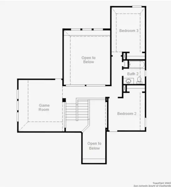 2D floor plan layout of this home in Megan's Landing, Castroville, TX (Image 4). 2D floor plan layout of this home in Megan's Landing, Castroville, TX (Image 4).