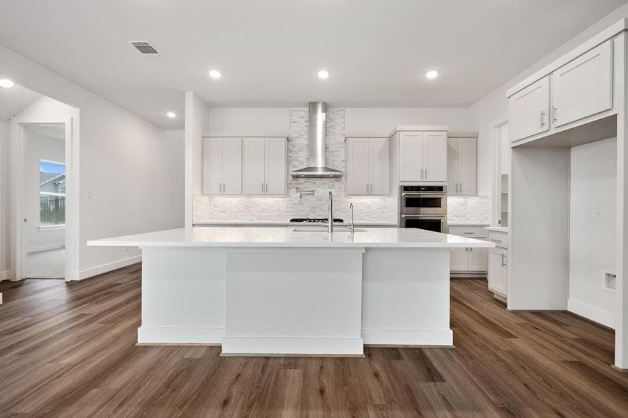 Furnished interior view inside a new home in Santa Rita Ranch, Liberty Hill (Image 10).