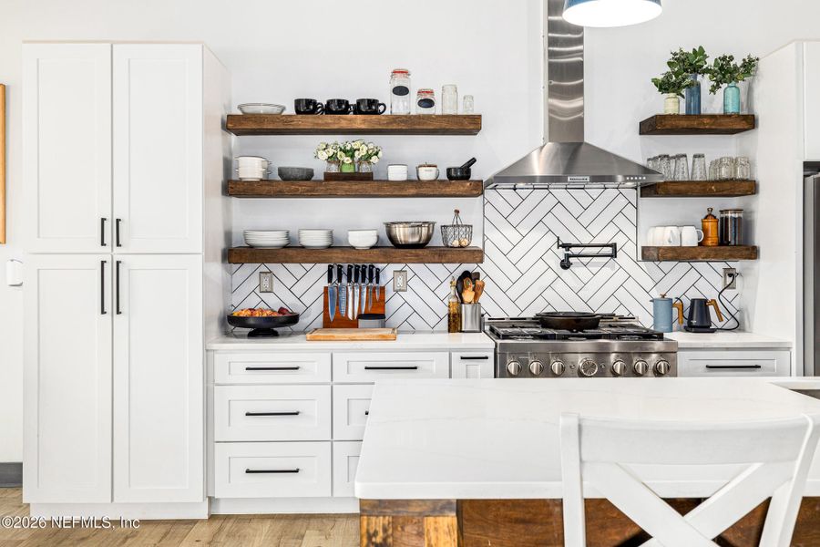 Furnished interior view inside a new home in , Jacksonville (Image 8). Furnished interior view inside a new home in , Jacksonville (Image 8).