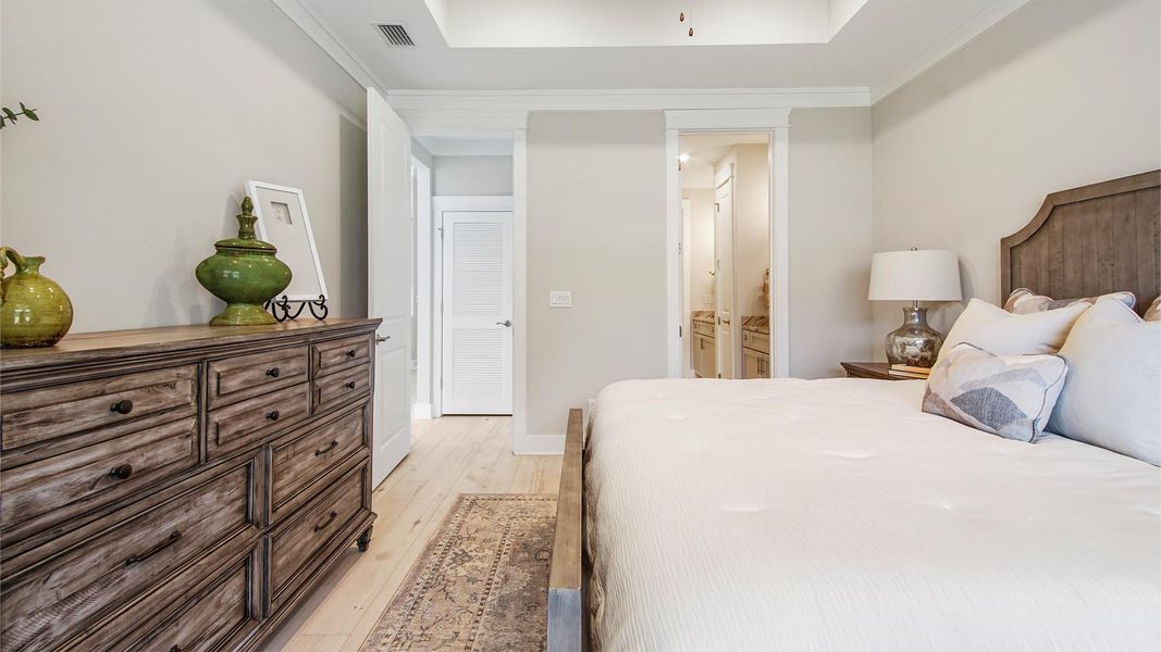 Furnished interior view inside a new home in Breakfast Point East Phase I, Panama City Beach (Image 26).