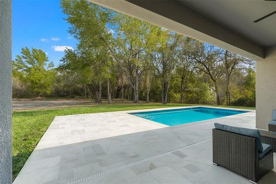 Exterior details and patio area of a home in , Spring Hill (Image 23).