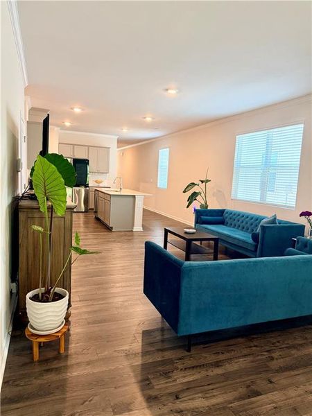 Furnished interior view inside a new home in , Acworth (Image 8).