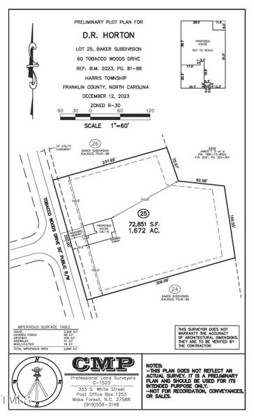 BF 25 PLOT PLAN