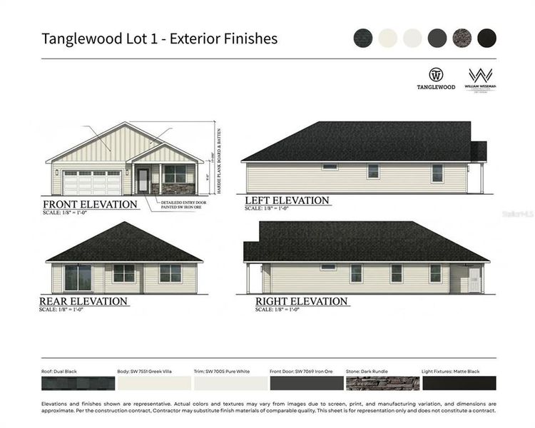 Exterior rendering of this home design in , Newberry, FL (Image 5).