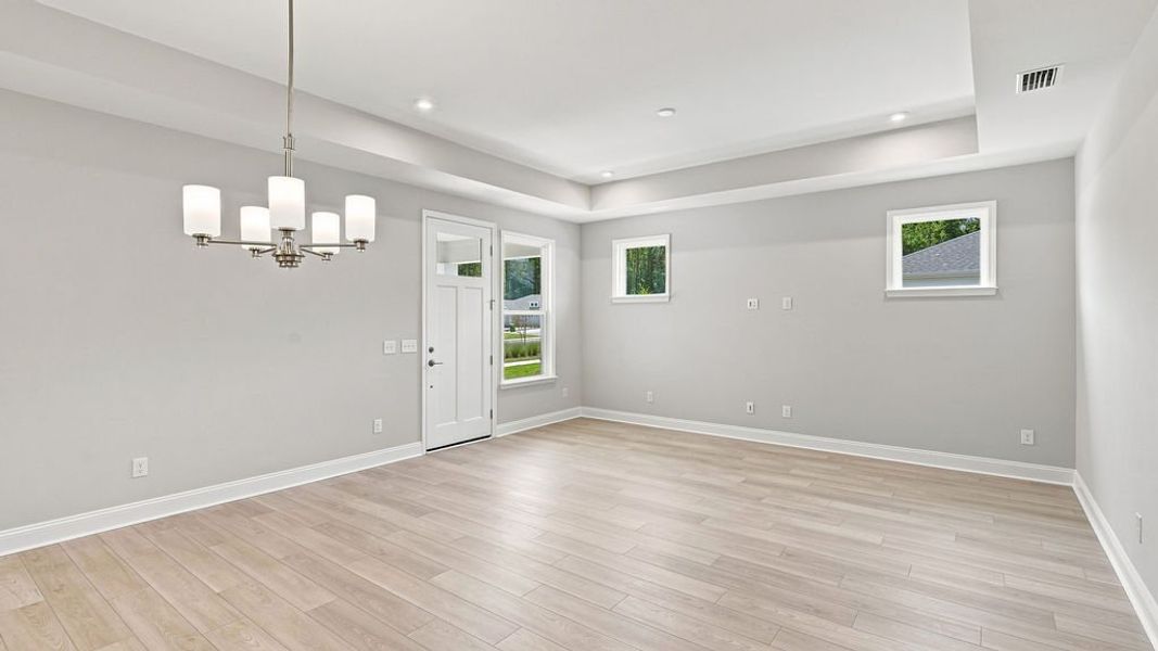 Spacious, unfurnished interior of a new home in Sun City Hilton Head, Bluffton (Image 24).