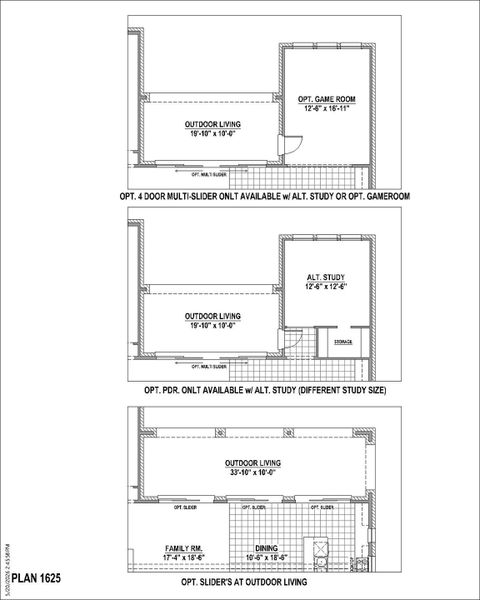 Plan 1625 Options 3 Plan 1625 Options 3