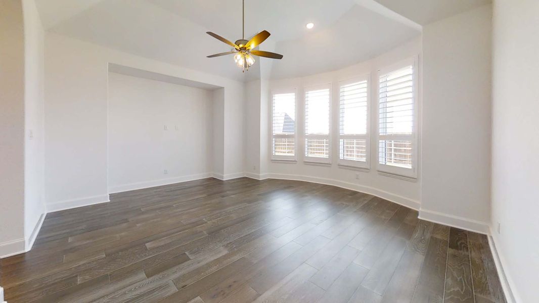 Representative Primary Bedroom - some options shown