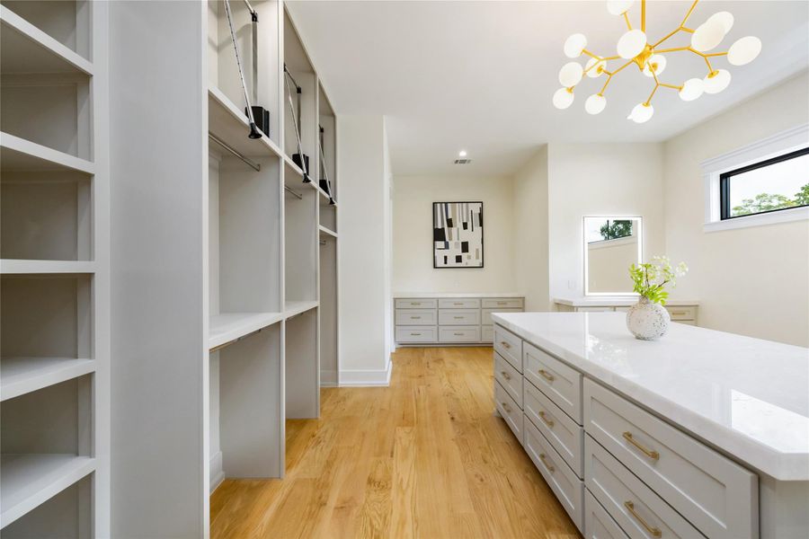 Furnished interior view inside a new home in , Houston (Image 38).