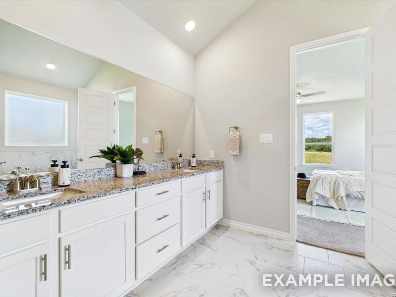Furnished interior view inside a new home in Potranco Oaks, Castroville (Image 29). Furnished interior view inside a new home in Potranco Oaks, Castroville (Image 29).