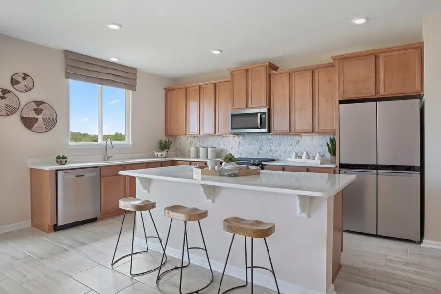 Representative furnished interior of a home built from the 2148 Modeled by KB Home in Sabal Estates, St. Augustine (Image 5).