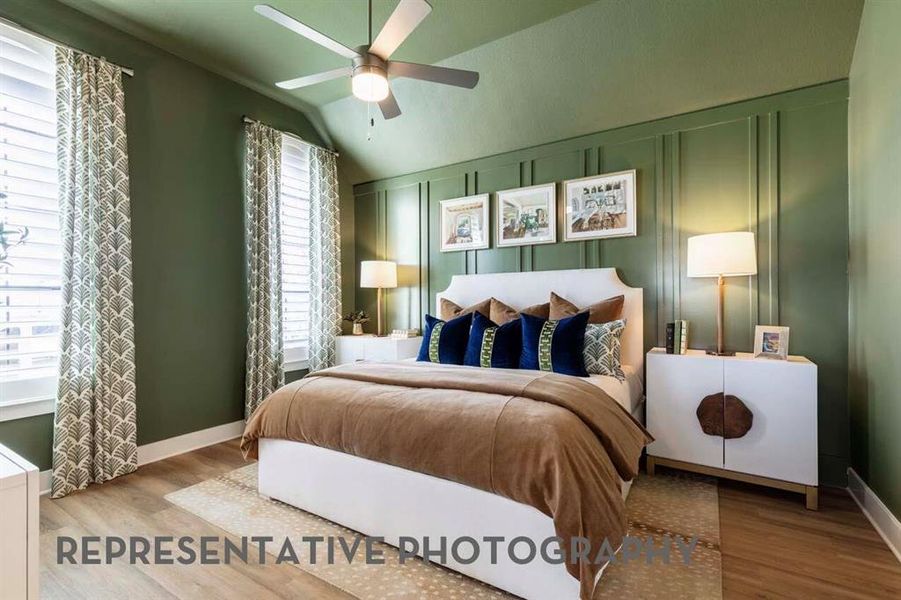 Furnished interior view inside a new home in Mosaic, Celina (Image 14).