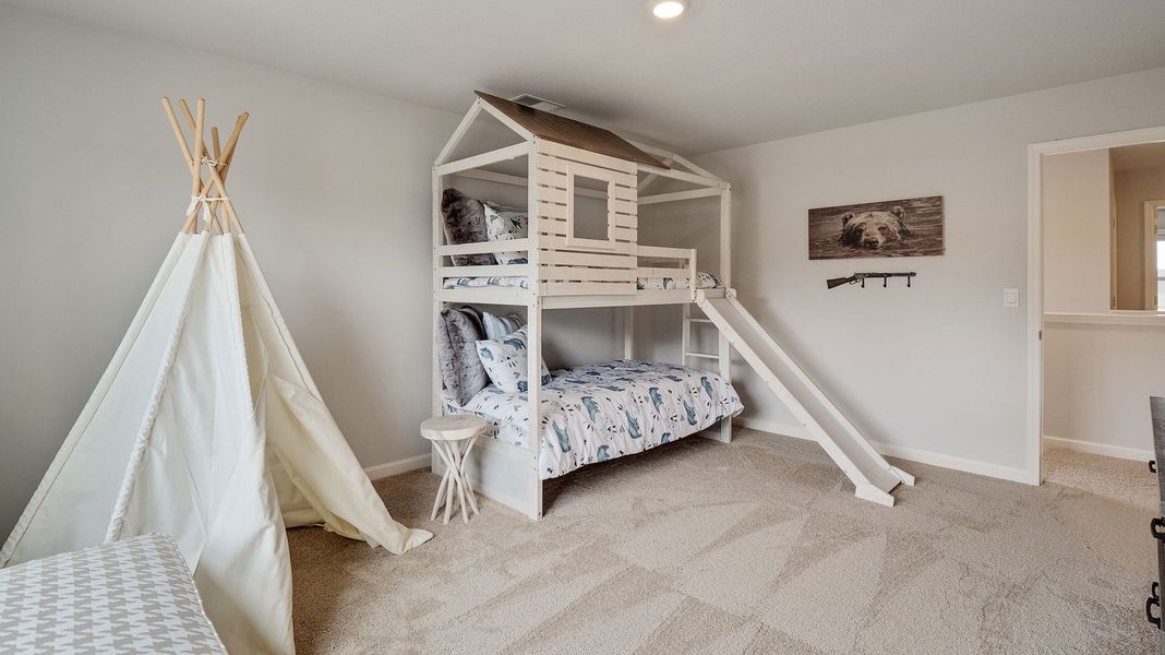 Representative furnished interior of a home built from the Salem by D.R. Horton in Shiloh Springs, Jackson (Image 19).
