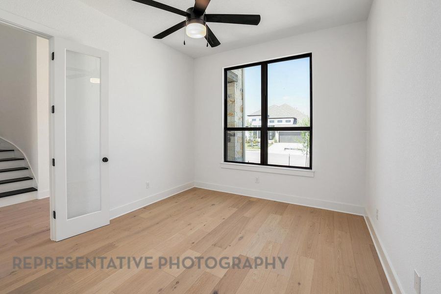 Spacious, unfurnished interior of a new home in Parkside On The River: 70ft. lots, Georgetown (Image 17).