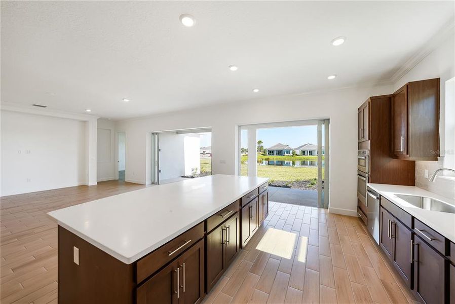 Furnished interior view inside a new home in Esplanade at Skye Ranch, Sarasota (Image 14).