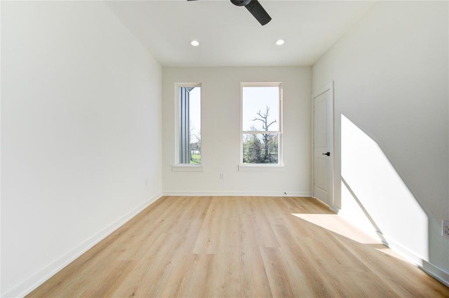 Secondary bedroom with beautiful, natural light