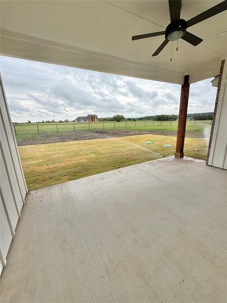 Exterior details and patio area of a home in , Weatherford (Image 3). Exterior details and patio area of a home in , Weatherford (Image 3).
