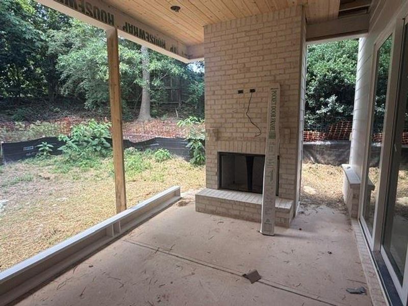 In-progress construction of a new home in , Atlanta, GA (Image 5).