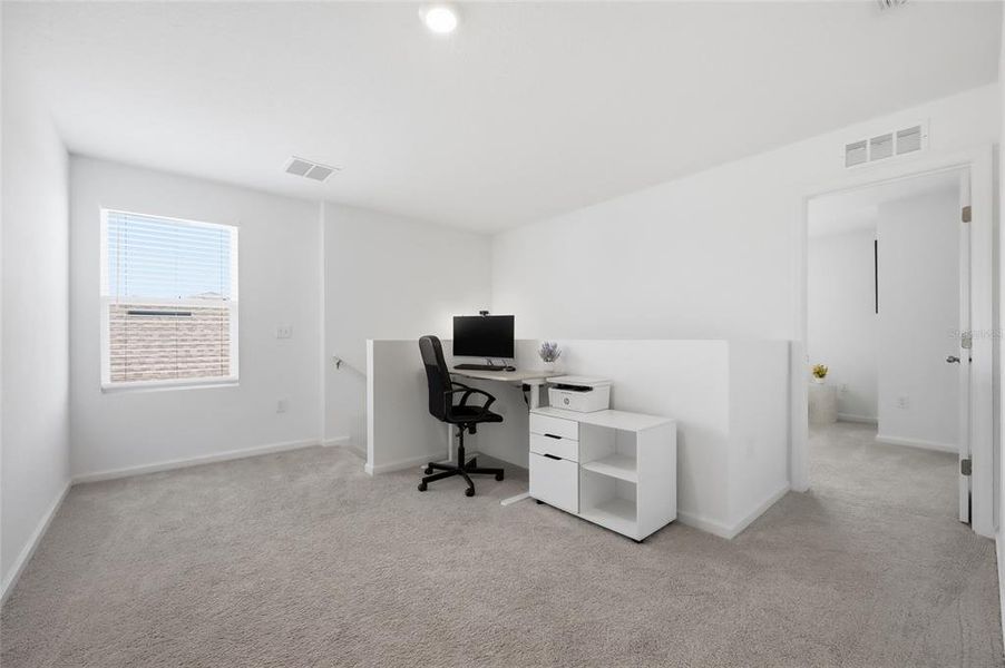 Furnished interior view inside a new home in , Clermont (Image 8). Furnished interior view inside a new home in , Clermont (Image 8).
