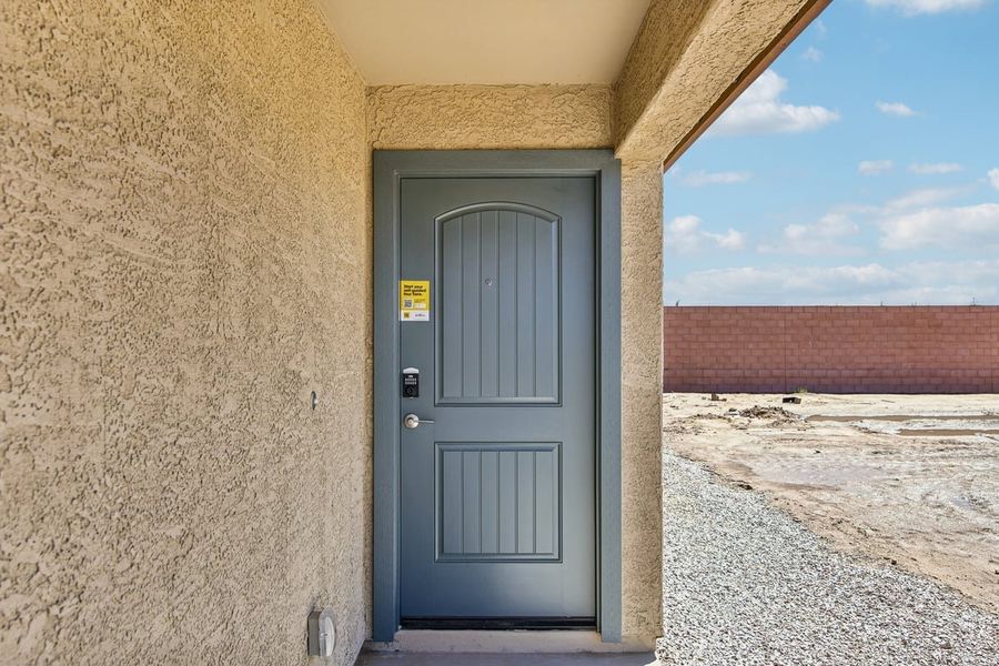 Exterior details and patio area of a home in Mandarina Reserve, Marana (Image 3).