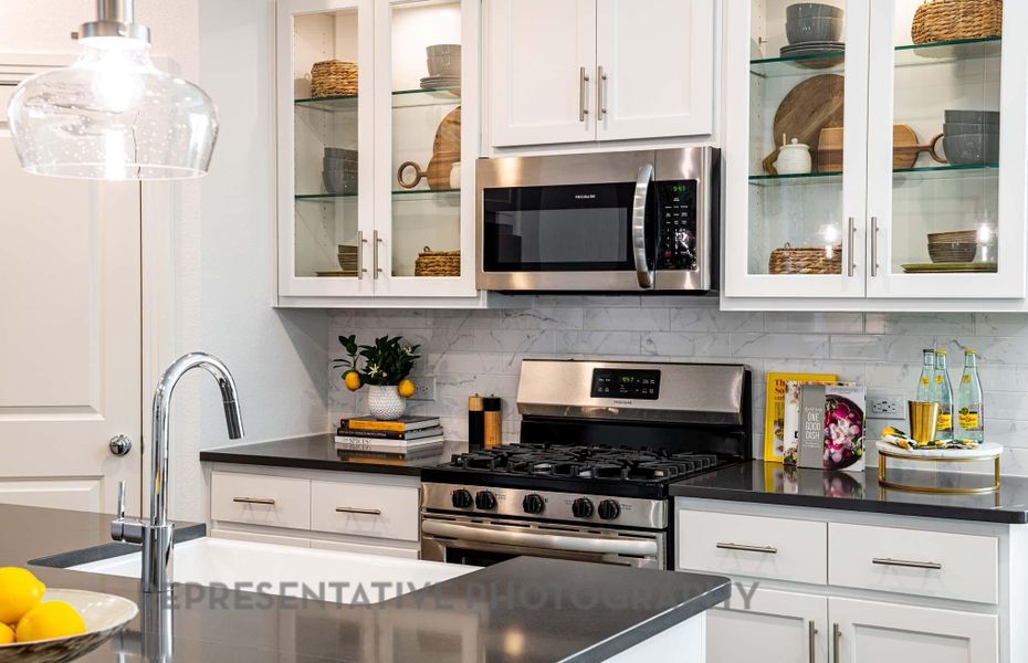 Furnished interior view inside a new home in Pomona, Manvel (Image 16). Furnished interior view inside a new home in Pomona, Manvel (Image 16).