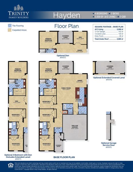 Hayden floor plan