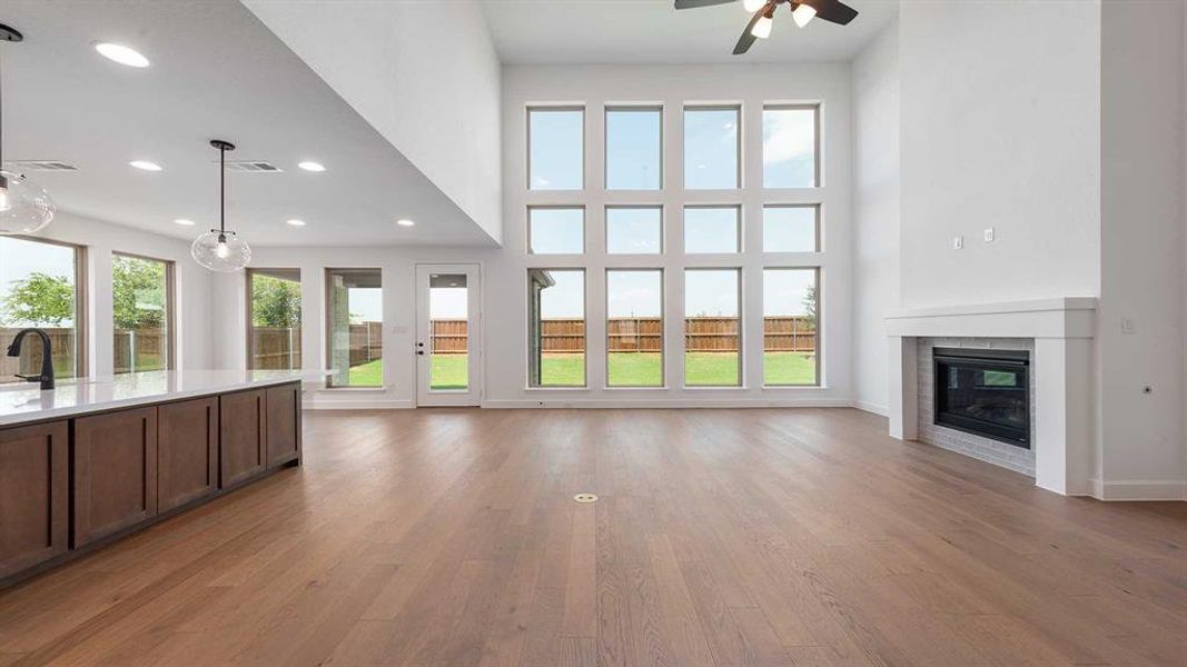 Spacious, unfurnished interior of a new home in North Sky 65', Celina (Image 15). Spacious, unfurnished interior of a new home in North Sky 65', Celina (Image 15).