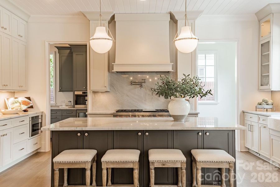 Furnished interior view inside a new home in , Charlotte (Image 29).