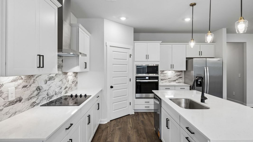 Furnished interior view inside a new home in Reserve at Hickory Ridge, Columbia (Image 13).