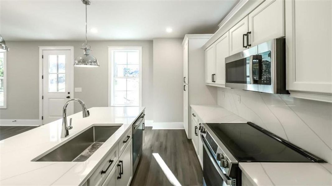 Furnished interior view inside a new home in , Bowdon (Image 6).