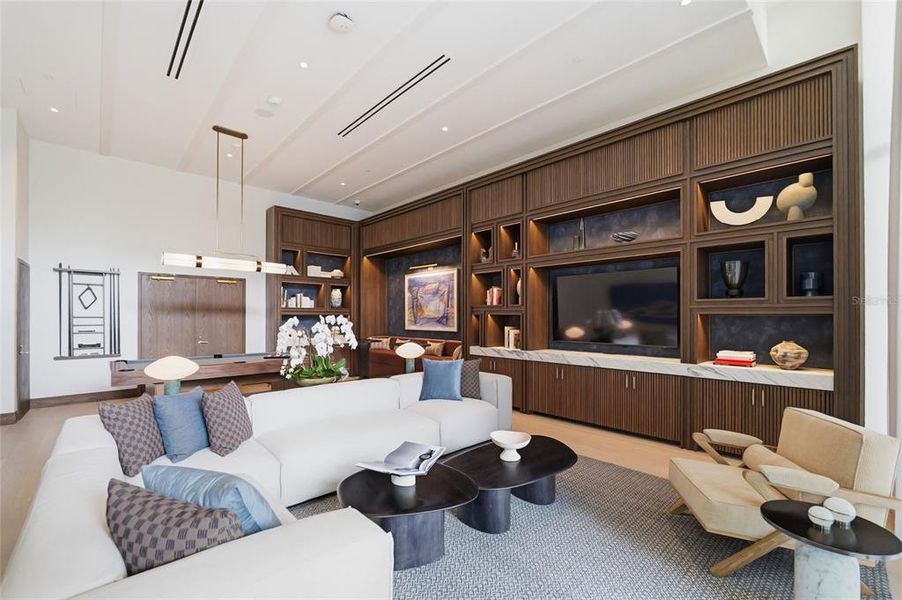 Furnished interior view inside a new home in , Tampa (Image 12).