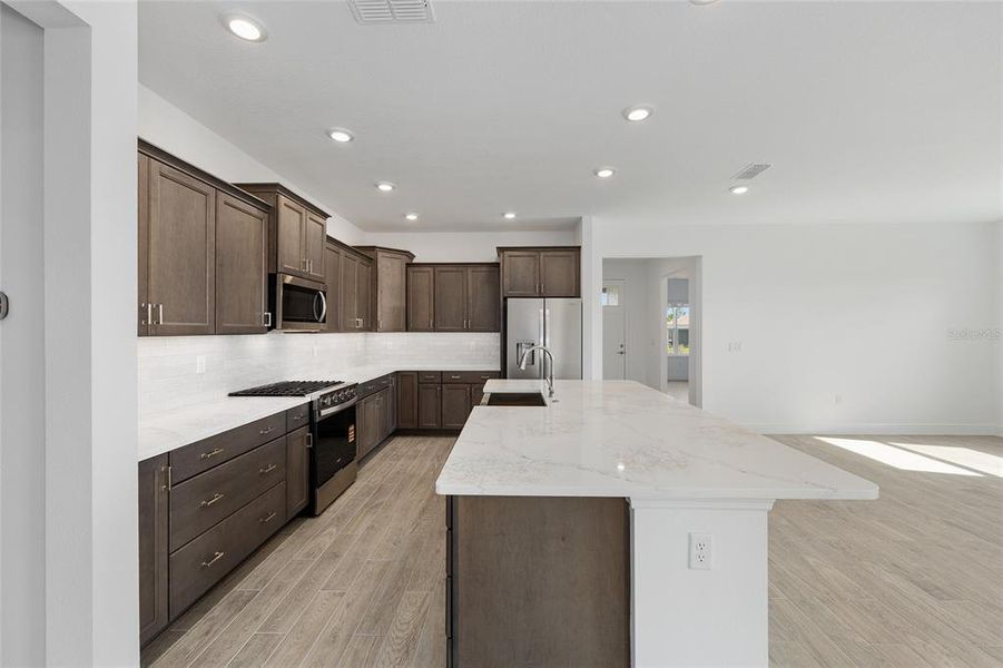 Furnished interior view inside a new home in , Ocala (Image 6).