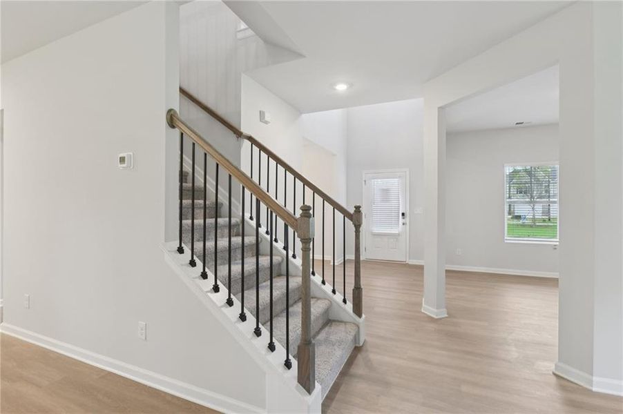 Spacious, unfurnished interior of a new home in Stephen's Landing, Loganville (Image 34).