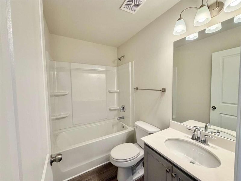 Furnished interior view inside a new home in , Hoschton (Image 7).