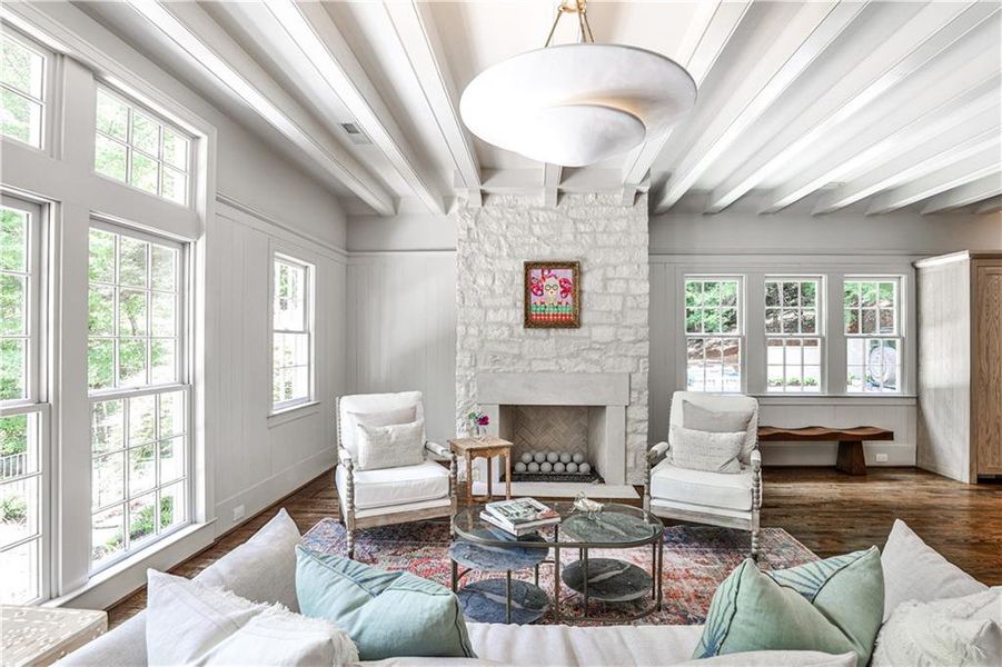 Furnished interior view inside a new home in , Atlanta (Image 45).