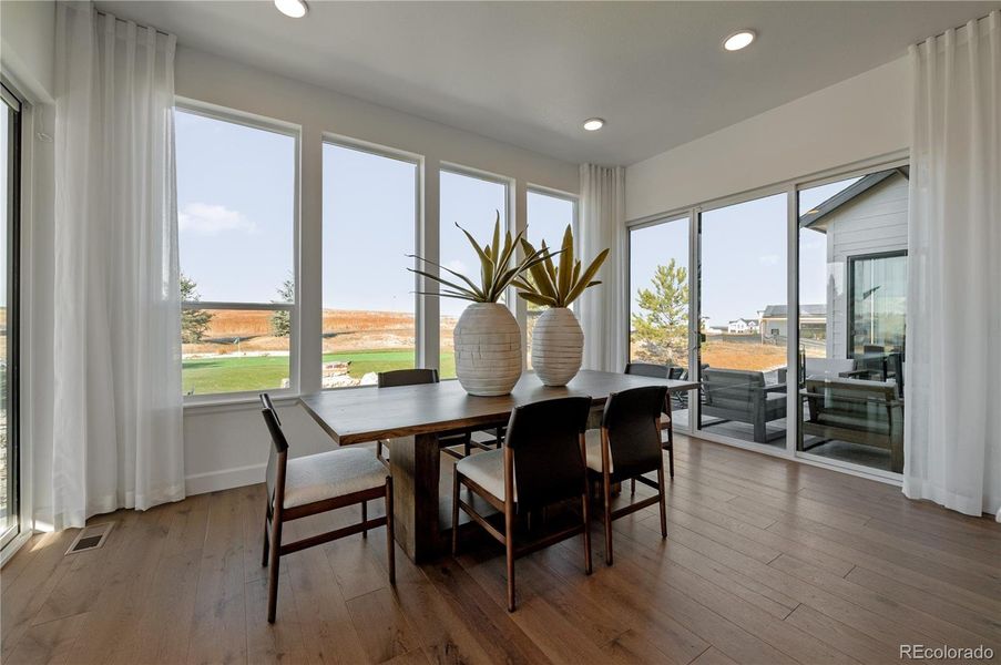 Furnished interior view inside a new home in , Parker (Image 12).