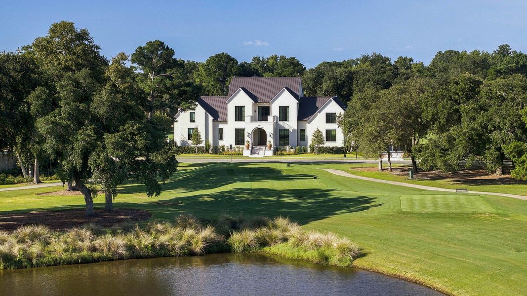 Front exterior of a new home in , Charleston, SC, highlighting curb appeal (Image 38). Front exterior of a new home in , Charleston, SC, highlighting curb appeal (Image 38).