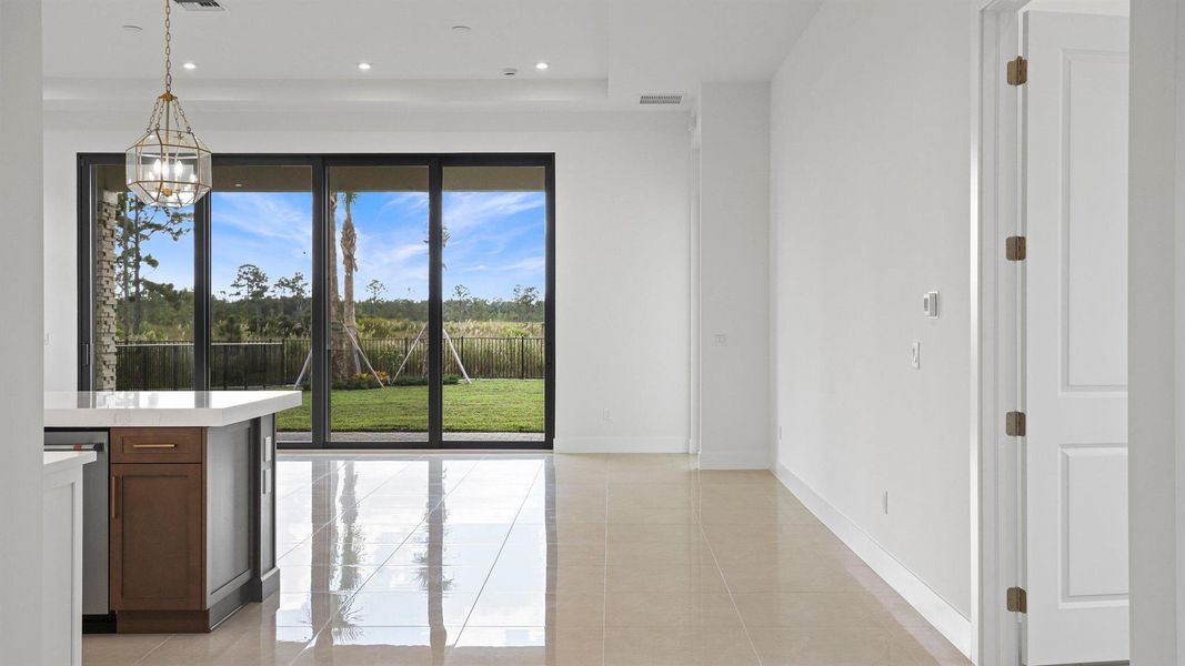 Furnished interior view inside a new home in L'Ambiance at Avenir, Palm Beach Gardens (Image 29). Furnished interior view inside a new home in L'Ambiance at Avenir, Palm Beach Gardens (Image 29).