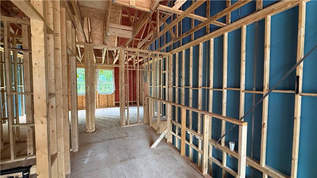 In-progress construction of a new home in Park Vue, Atlanta, GA (Image 31).
