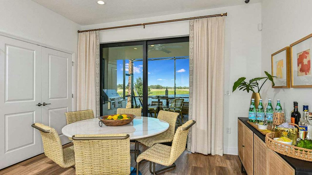 Furnished interior view inside a new home in Canoe Creek Real Estate and Homes for Sale in Parrish, FL - Neal Communities, Parrish (Image 17). Furnished interior view inside a new home in Canoe Creek Real Estate and Homes for Sale in Parrish, FL - Neal Communities, Parrish (Image 17).