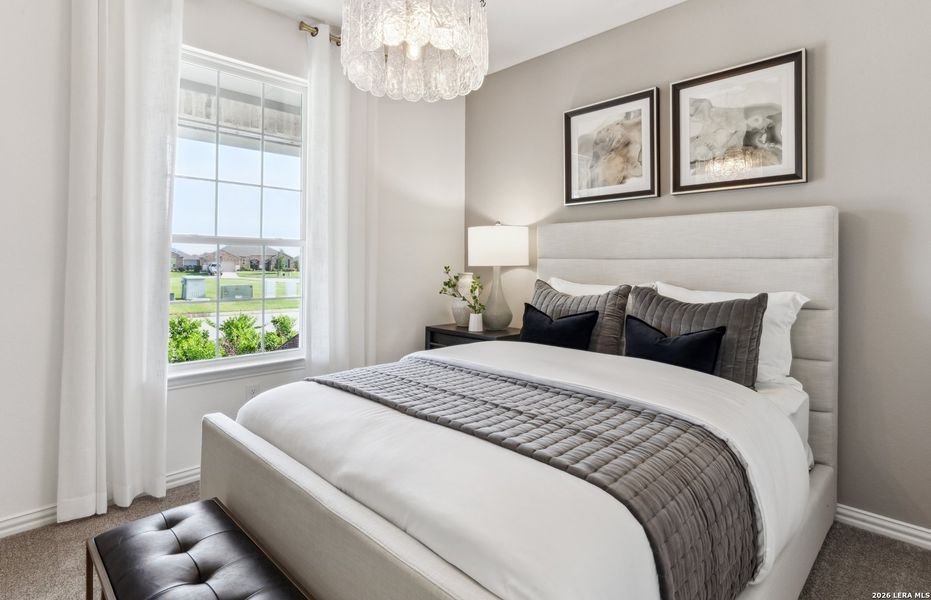 Furnished interior view inside a new home in Del Webb New Braunfels at Veramendi, New Braunfels (Image 13).