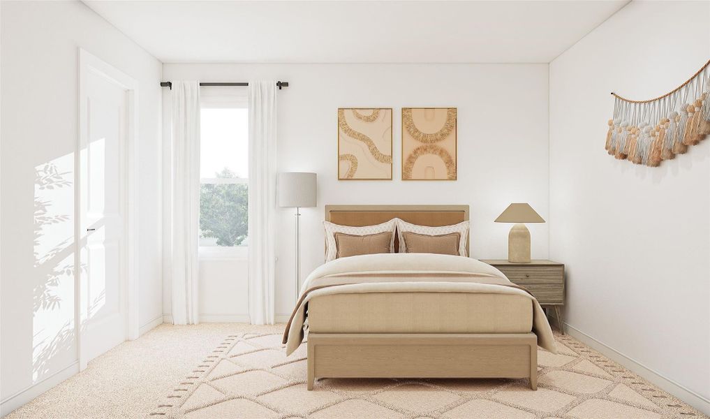 Bedroom 2 (*Artist rendering used for illustration purposes only.)