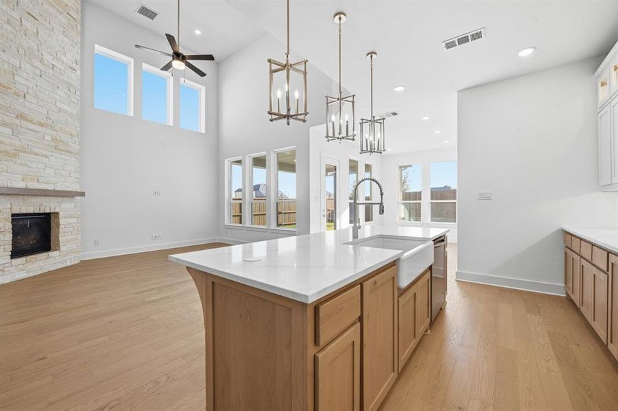 Furnished interior view inside a new home in Wildflower Ranch: 50ft. lots, Dish (Image 7). Furnished interior view inside a new home in Wildflower Ranch: 50ft. lots, Dish (Image 7).